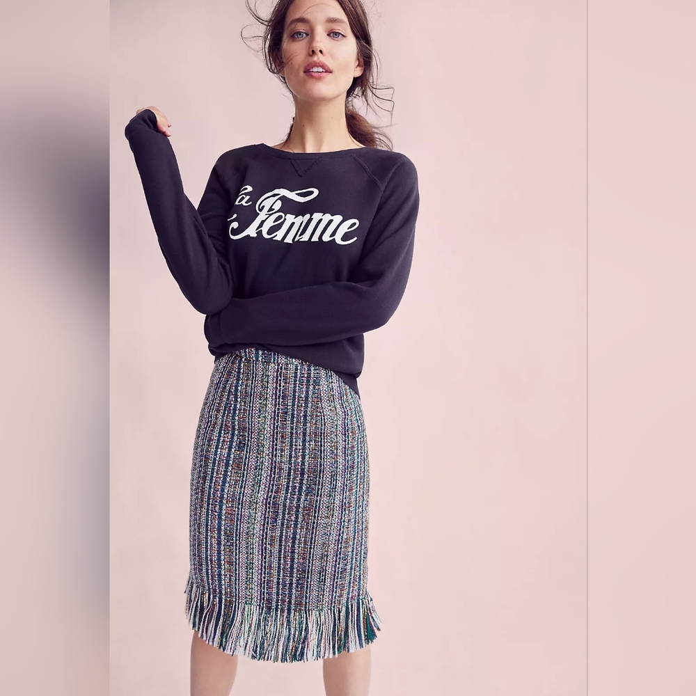Anthropologie Black Cozy Sweatshirt - Picture 5 of 11